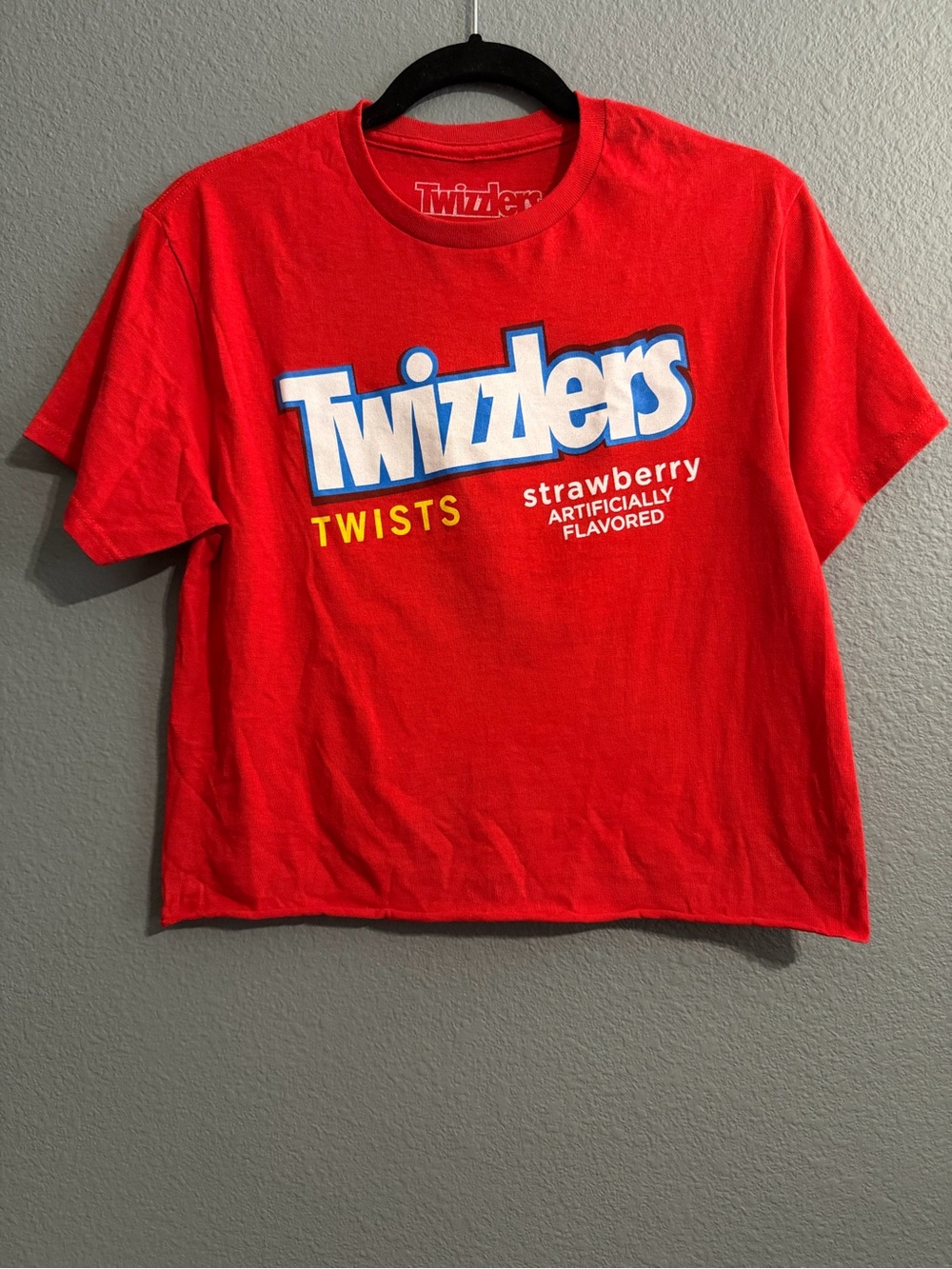 Twizzlers Twists Short Sleeve Tee in Red